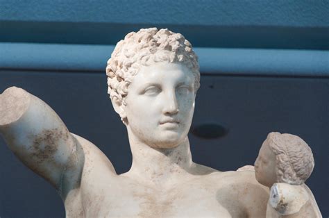 sculpted by praxiteles